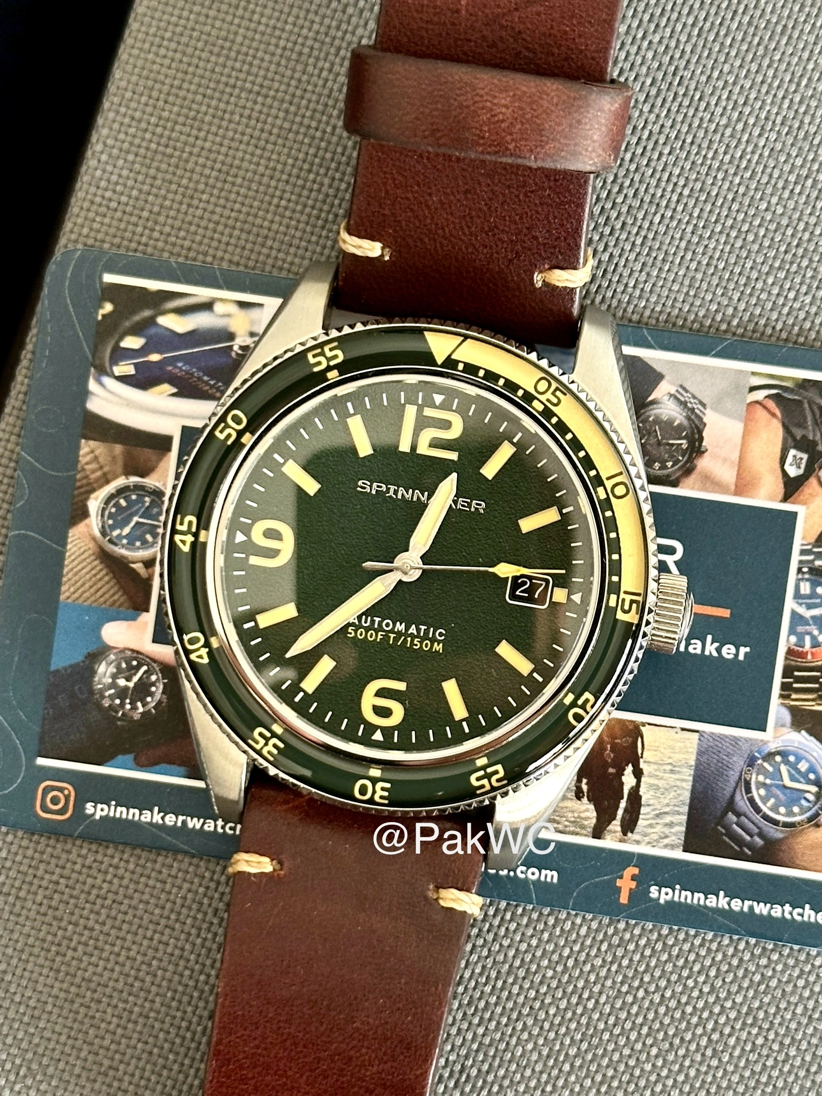Spinnaker Lagoon Green Automatic SP-5055 43mm