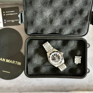 San Martin Black Dial Automatic GMT SN0116 39.5mm - Image 8