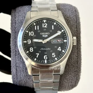 Seiko Sports Field Black Automatic SRPG27K1 39.4mm