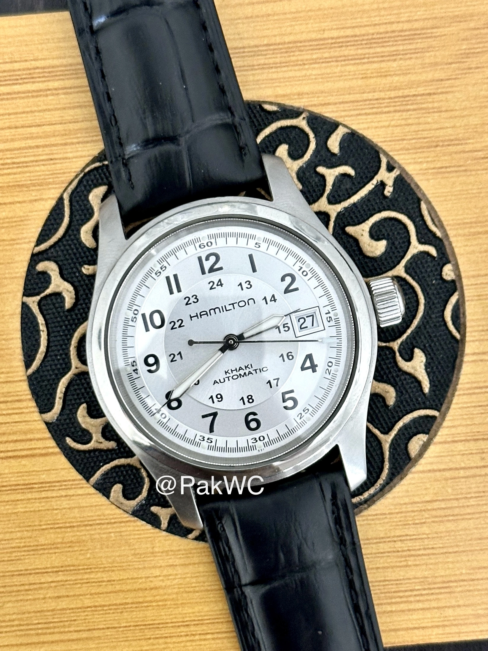 Hamilton Khaki Field Automatic Silver Dial H704450 38mm
