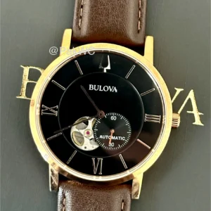 Bulova Clipper Open Heart Automatic 97A155 42mm