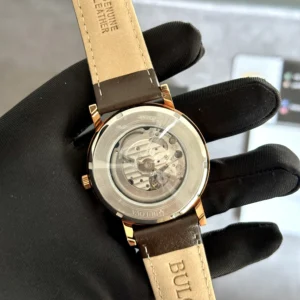Bulova Clipper Open Heart Automatic 97A155 42mm - Image 4