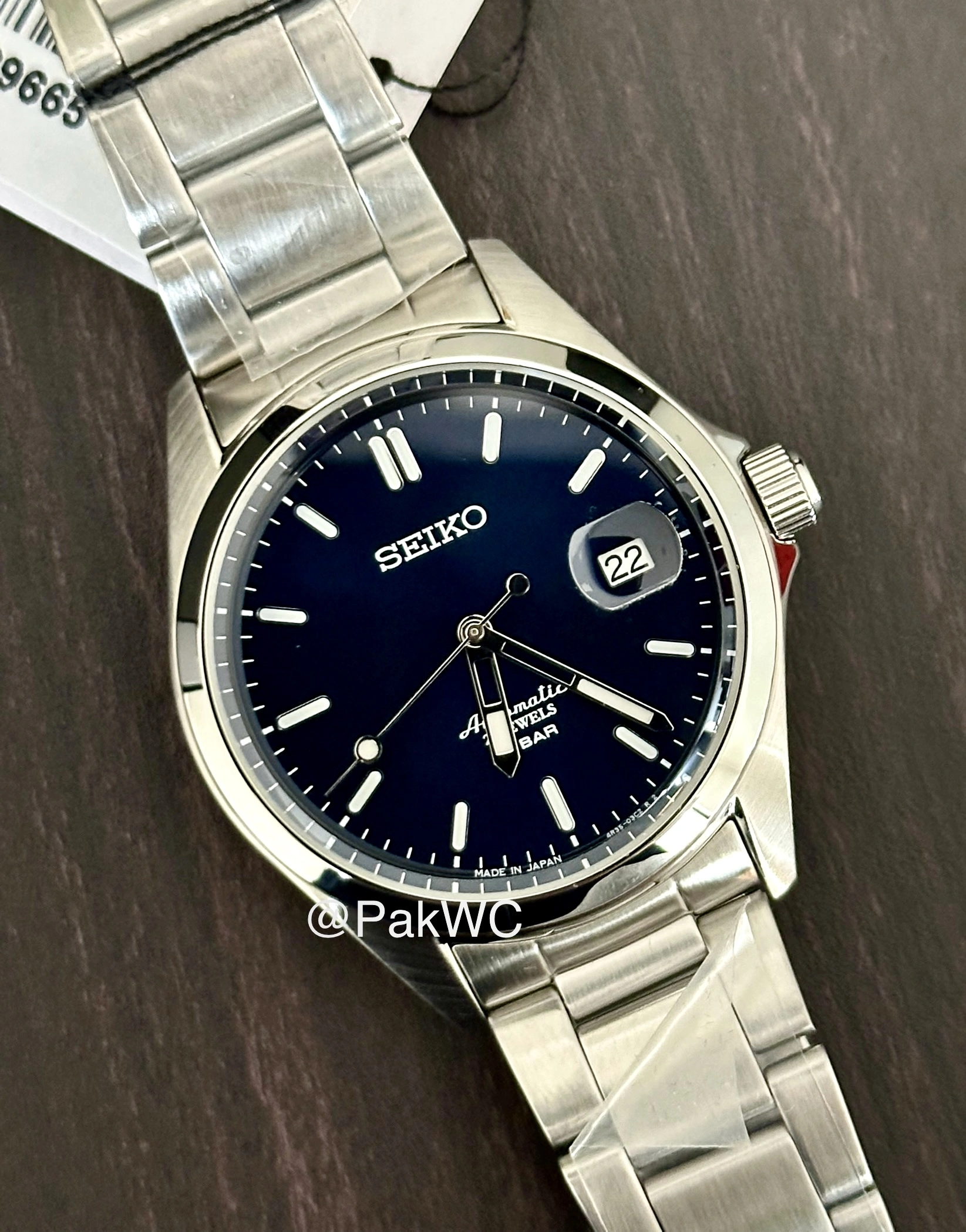 Seiko Automatic Blue Dial Men SZSB016 40mm