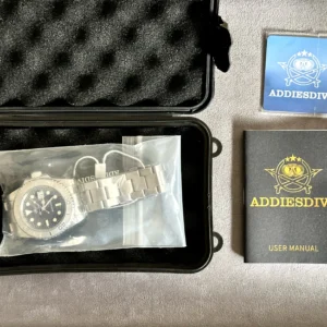 Addiesdive Diver Black Dial Quartz Men 41mm - Image 5