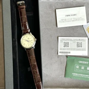 Orient Bambino Day Date Automatic Men RN-AK0702Y 40.5mm - Image 4