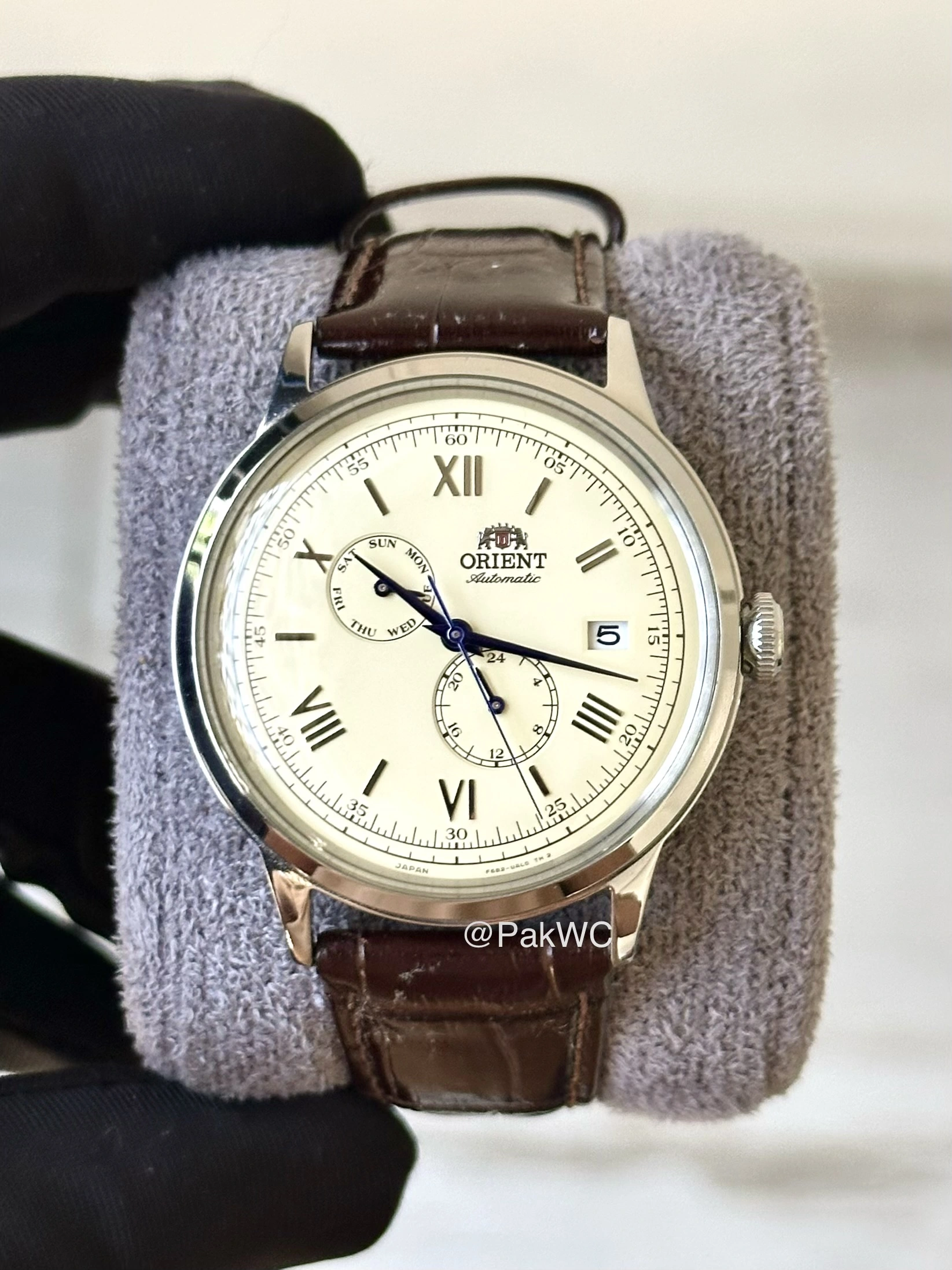 Orient Bambino Day Date Automatic Men RN-AK0702Y 40.5mm