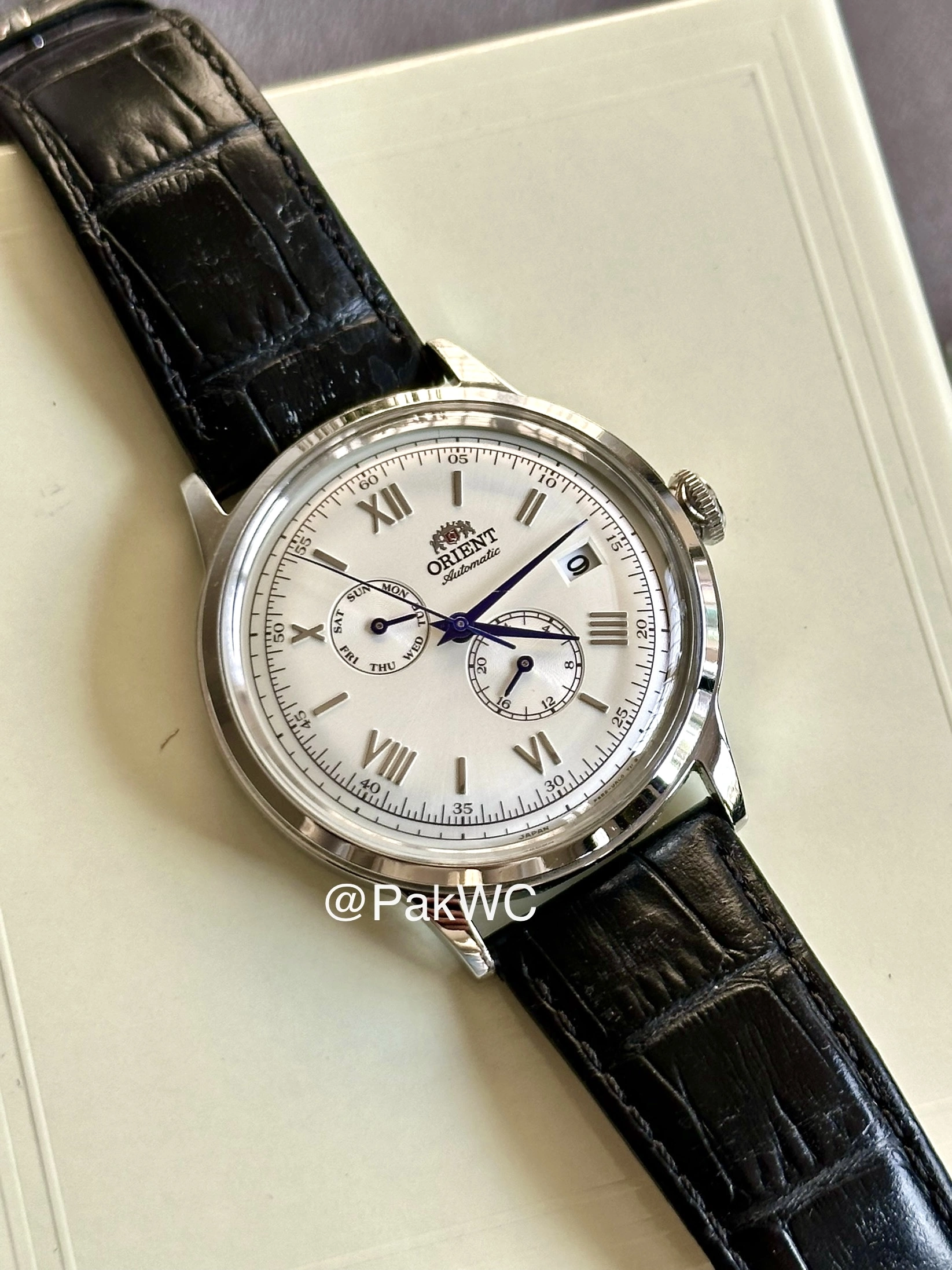 Orient Bambino Day Date Automatic RA-AK0701S10B 40.5mm