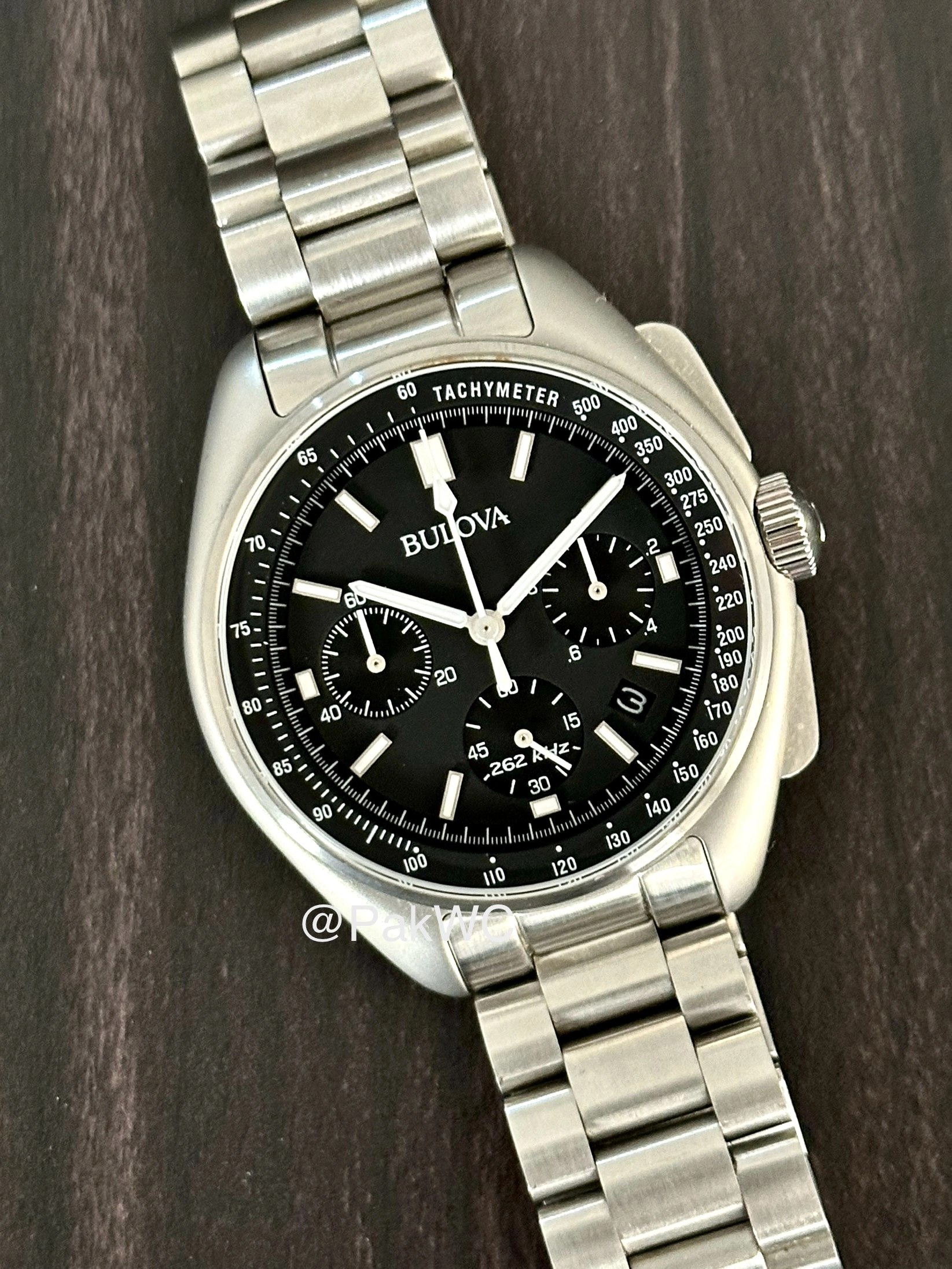 Bulova Lunar Pilot Quartz Chronograph 96B258 45mm