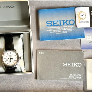 Seiko Presage White Enamel Automatic SPB045 40.5mm - Image 8
