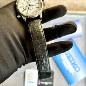 Seiko Presage White Enamel Automatic SPB045 40.5mm - Image 6