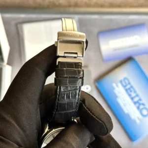 Seiko Presage White Enamel Automatic SPB045 40.5mm - Image 7