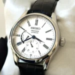 Seiko Presage White Enamel Automatic SPB045 40.5mm