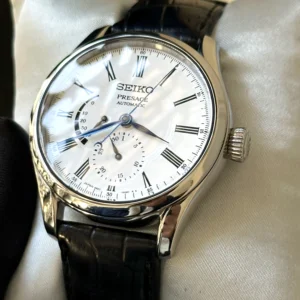 Seiko Presage White Enamel Automatic SPB045 40.5mm - Image 2