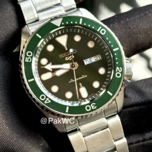 Seiko 5 Sports Green Hulk Automatic Men SRPD63K1 42.5mm