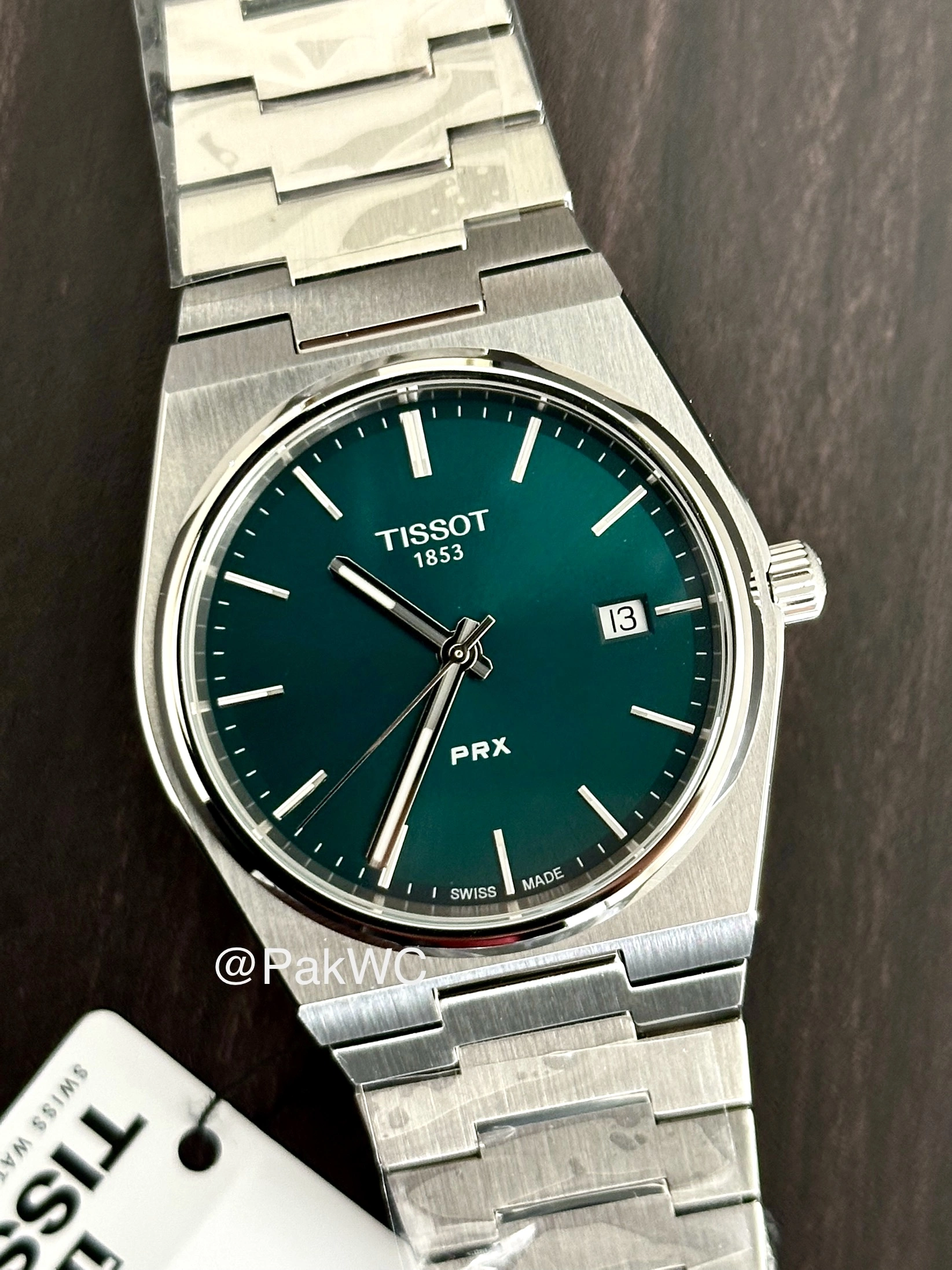 Tissot PRX Quartz Green Dial Men T137.410.11.091.00 40mm