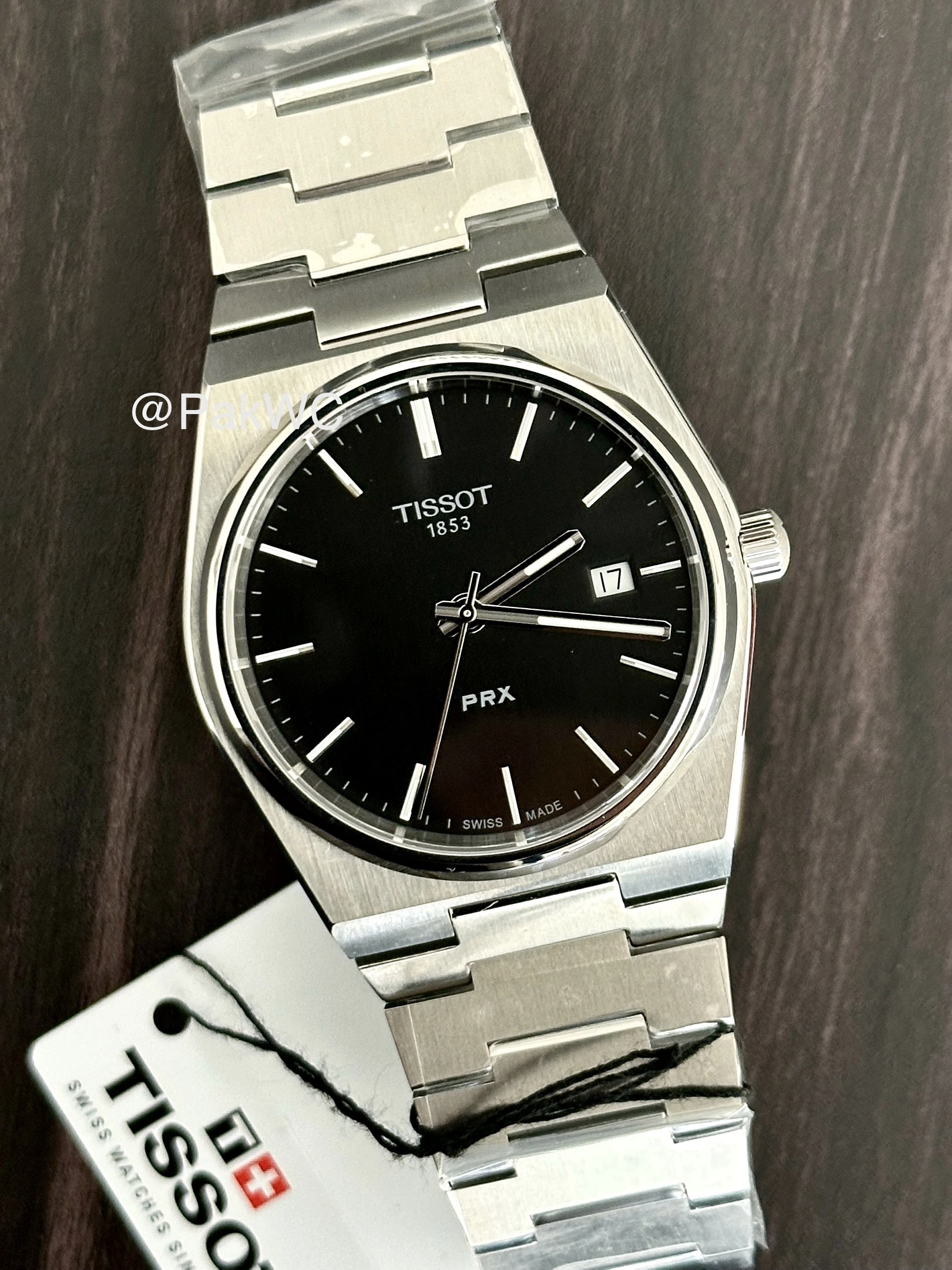 Tissot PRX Quartz Black Dial Men T137.410.11.051.00 40mm