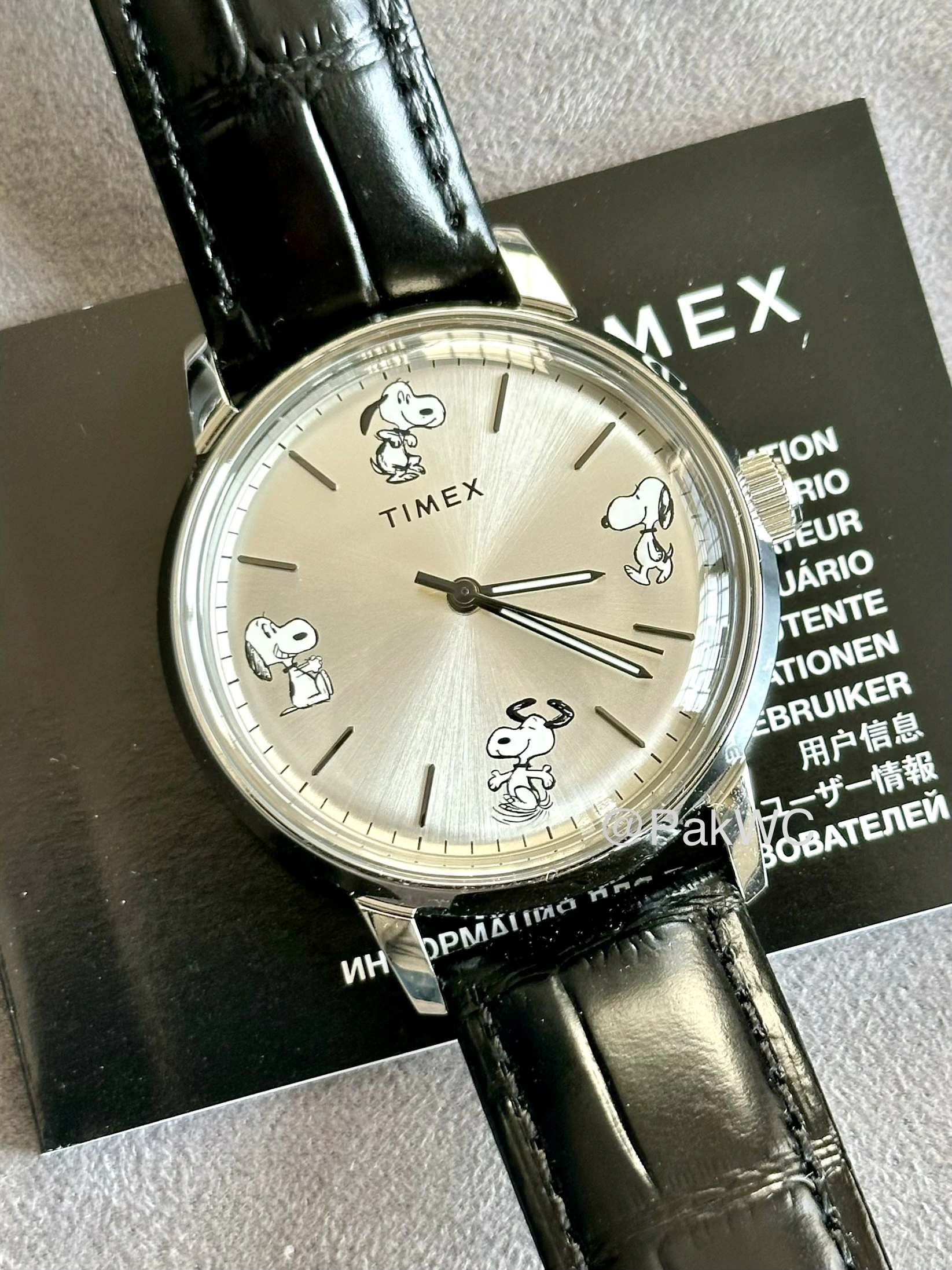 Timex Marlin x Peanuts Automatic Men TW2W54000 40mm