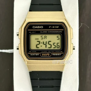 Casio Digital Golden F-91WM-9A 35.2mm