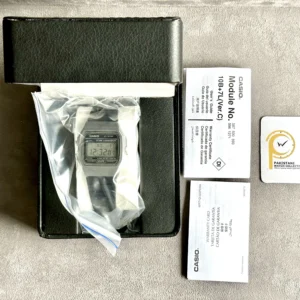 Casio Digital Grey F-91WM-1B 35.2mm - Image 5