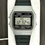 Casio Digital Grey F-91WM-1B 35.2mm