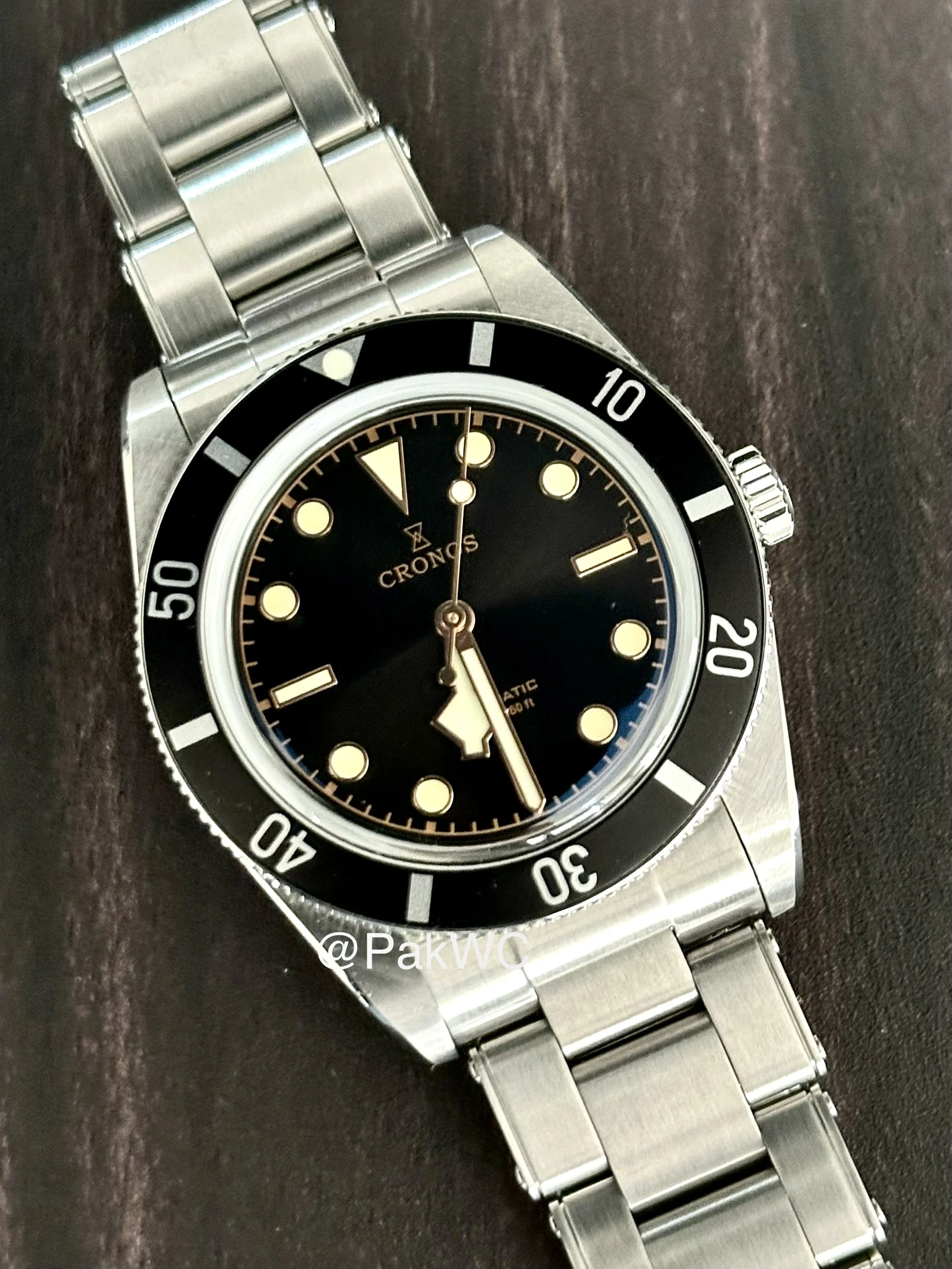 Cronos Diver BB54 Automatic Men L6033 37mm