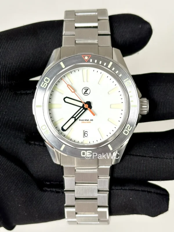 ZELOS Swordfish Frost Automatic Men 40mm