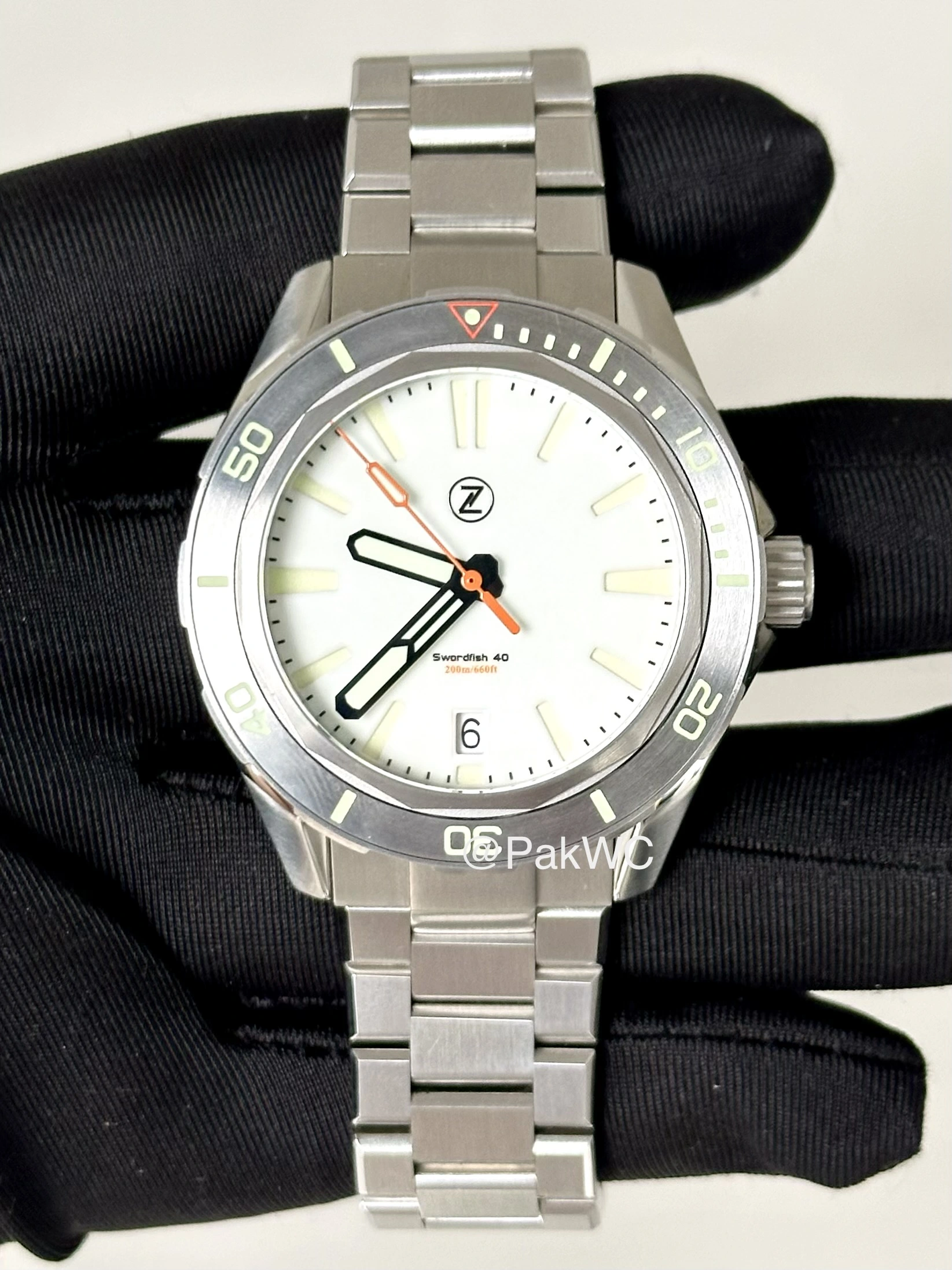 ZELOS Swordfish Frost Automatic Men 40mm