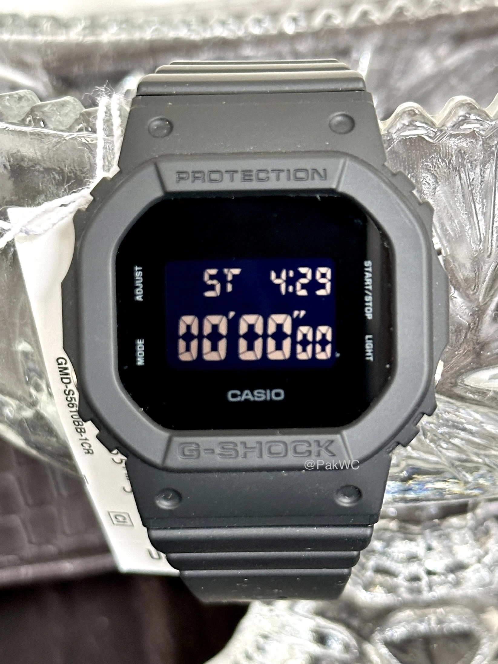 Casio Gshock Digital Women GMD-S5610BB-1 40.5mm