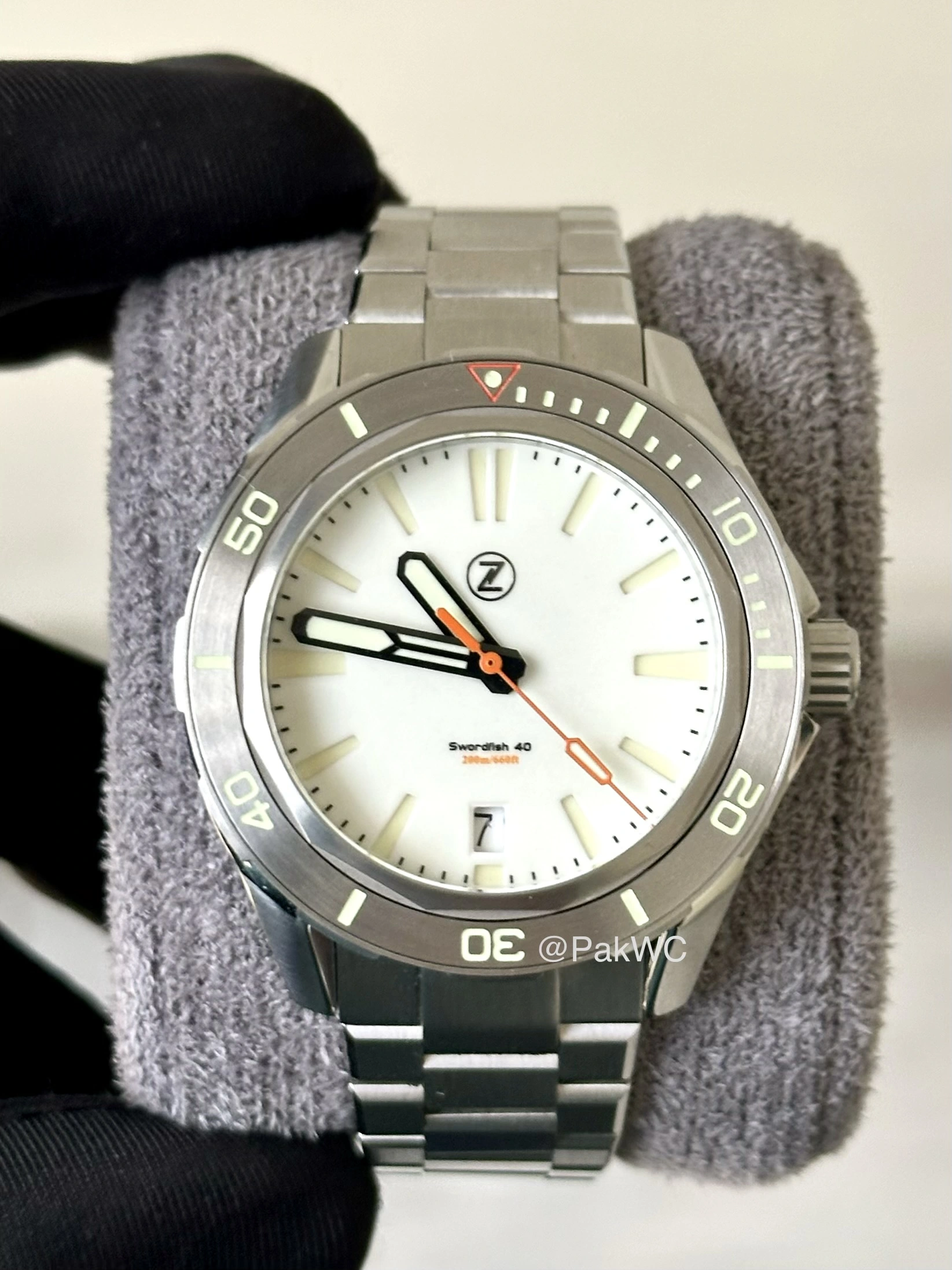 ZELOS Swordfish Frost Automatic Men 40mm