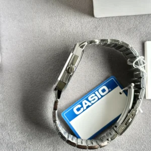 Casio Square Quartz Blue Dial Men MTP-B195D-2AV 38mm - Image 2