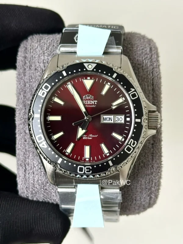 Orient Kamasu Red Dial Automatic JDM RN-AA0003R 41.8mm