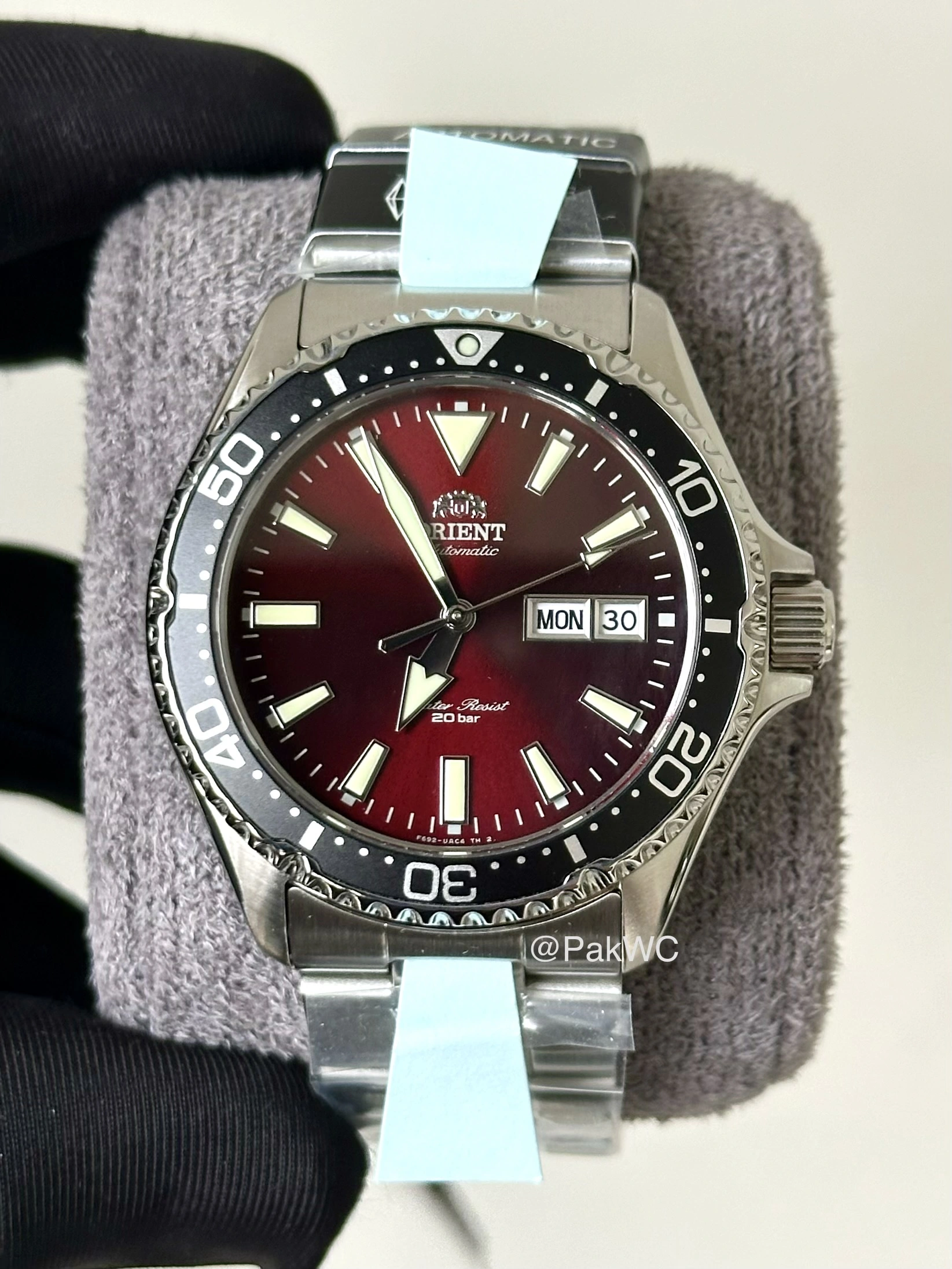 Orient Kamasu Red Dial Automatic JDM RN-AA0003R 41.8mm