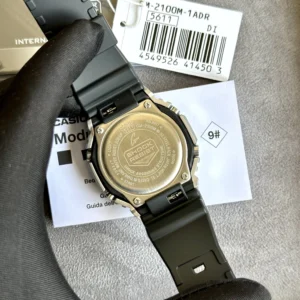 Casio G-Steel Patterned Bezel Quartz Men GM-2100M-1A 44.4mm - Image 3