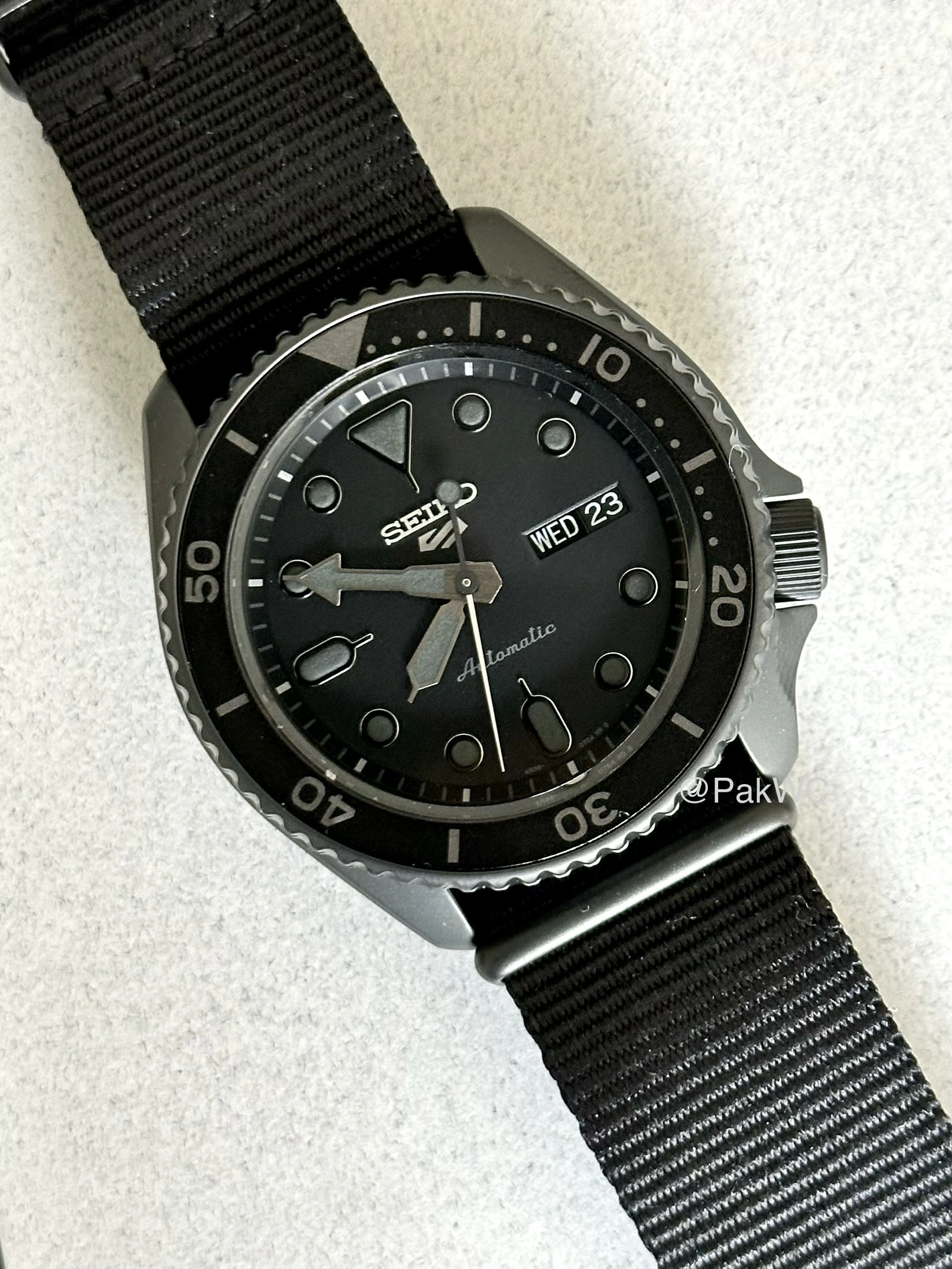 Seiko 5 Sports Black Out Automatic Men SRPD79K1 42.5mm