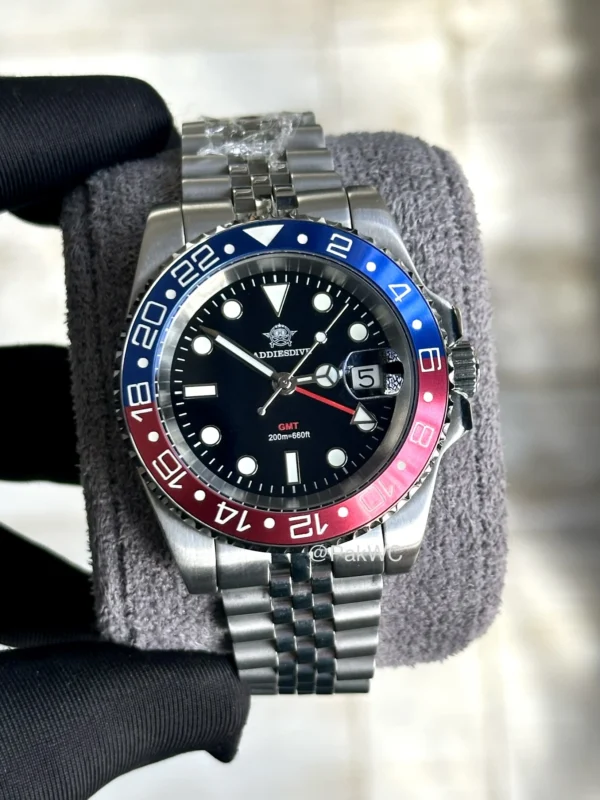 Addiesdive Diver Quartz Pepsi Men AD2050 40mm