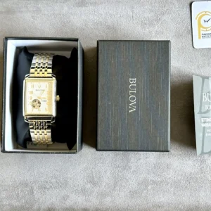 Bulova Sutton Tank Open Heart Automatic 98A308 - Image 3
