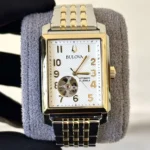 Bulova Sutton Tank Open Heart Automatic 98A308