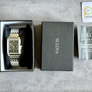 Bulova Frank Sinatra Tank Quartz Men 96B399 30mm - Image 3