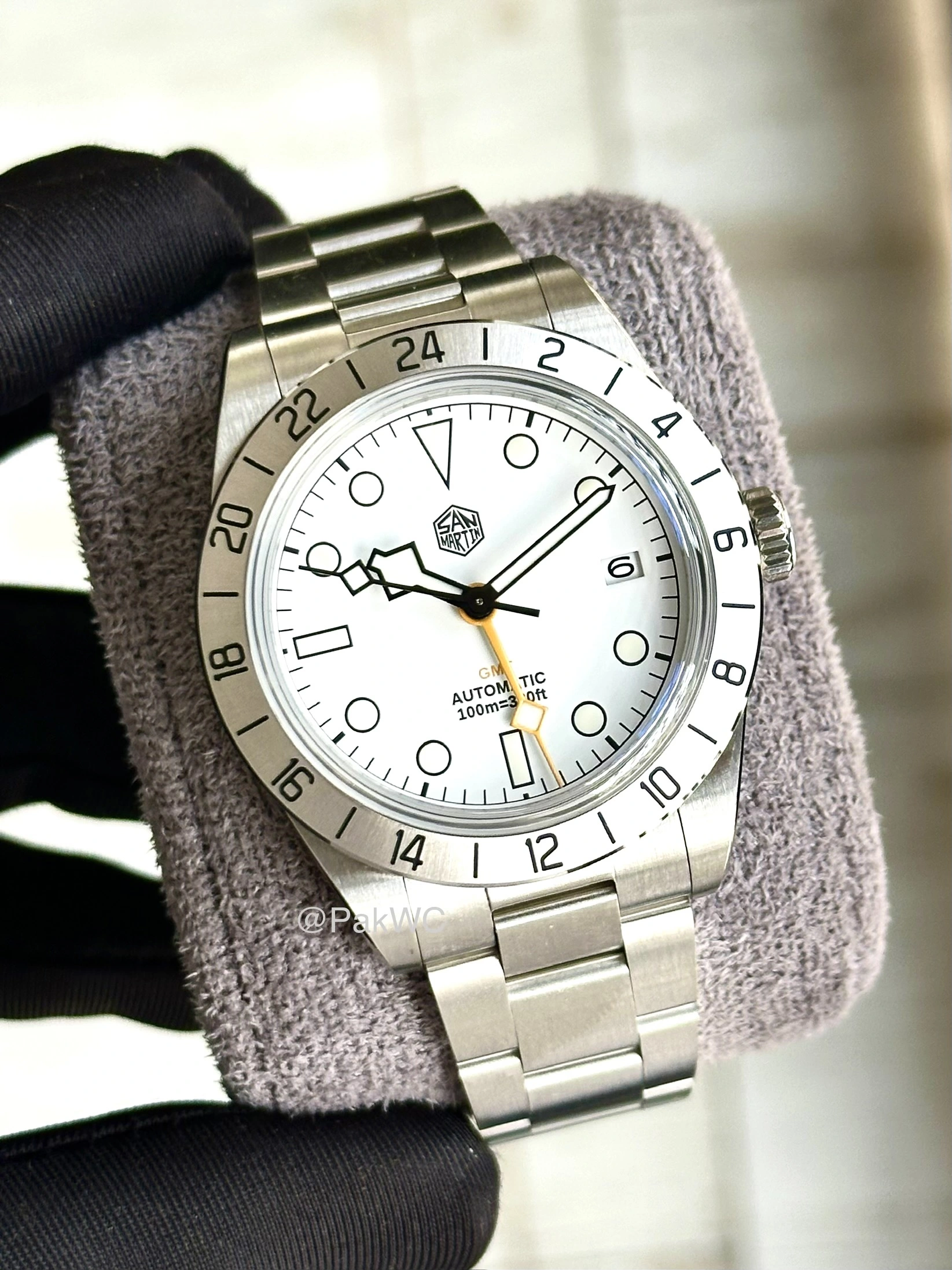 San Martin BB Automatic GMT Men SN0054G 39mm