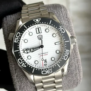 Watchdives White Dial Automatic Titanium Men WD007 42mm