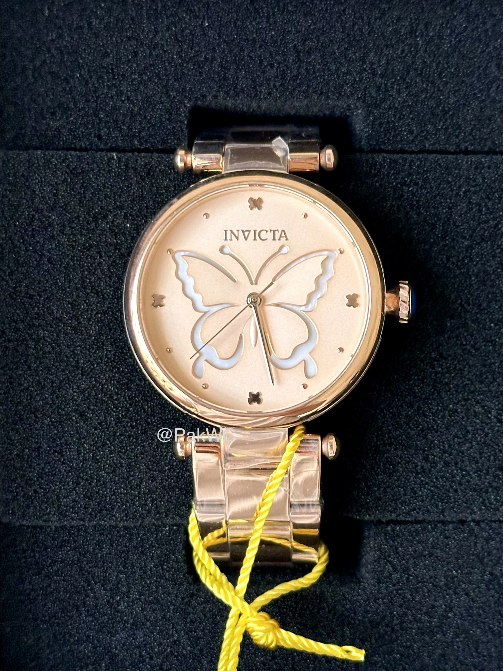 Invicta Wildflower Rose Gold Quartz 33234 36mm