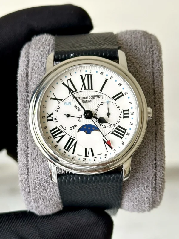 Frederique Constant Moonphase Quartz Men FC-270EM4P6 40mm