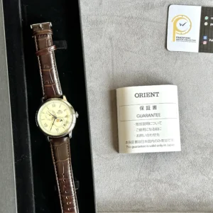 Orient Bambino Version 9 Sun & Moon RA-AK0803Y30B 41.5mm - Image 3