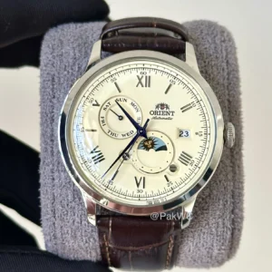 Orient Bambino Version 9 Sun & Moon RA-AK0803Y30B 41.5mm