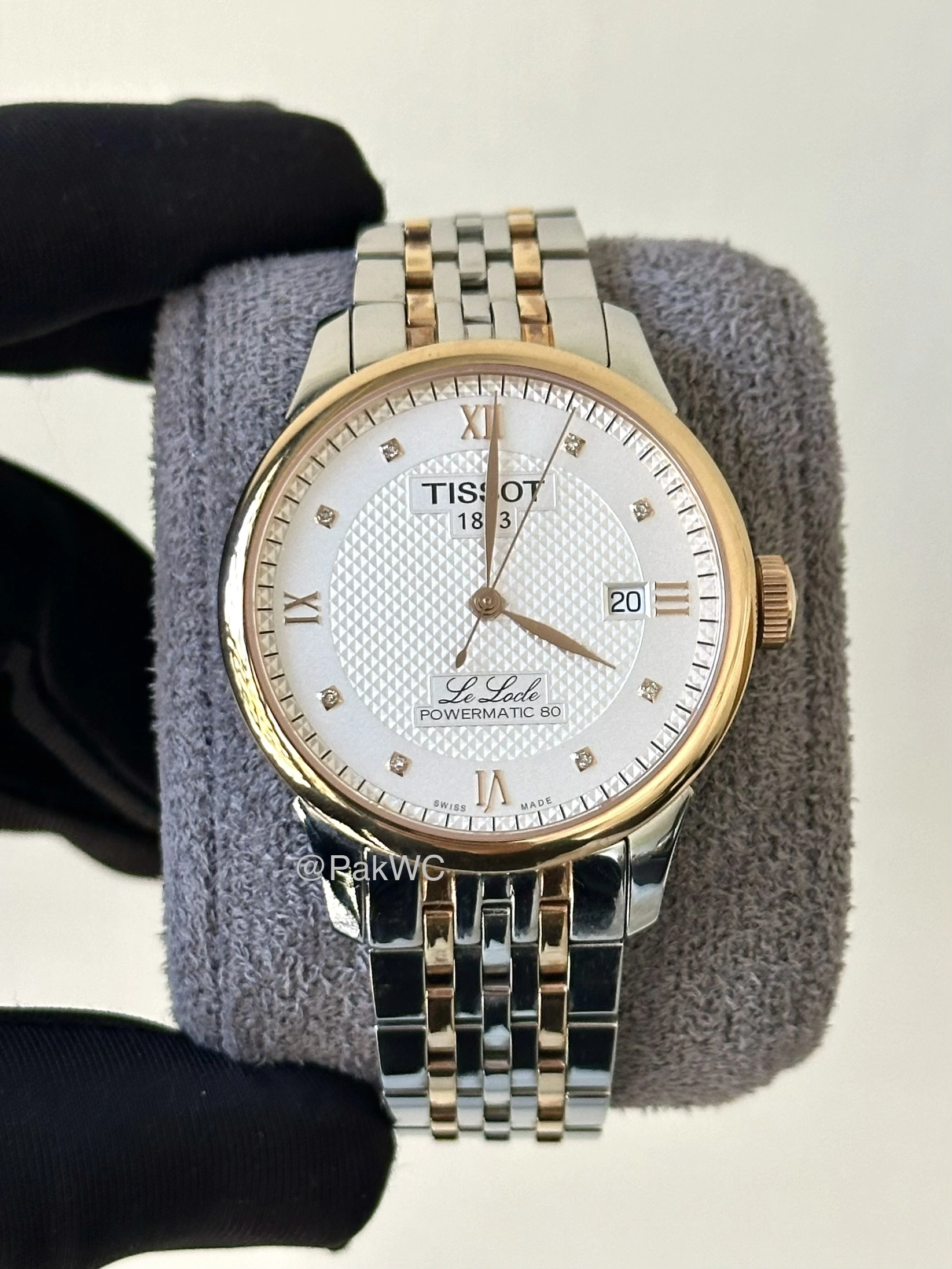 Tissot Le Locle Diamond Dial Automatic T006.407.22.036.00 39.3mm