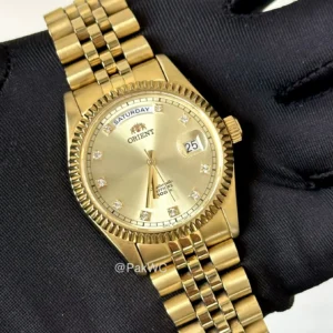 Orient Day Date Automatic Golden Men EV0JA0B 36mm