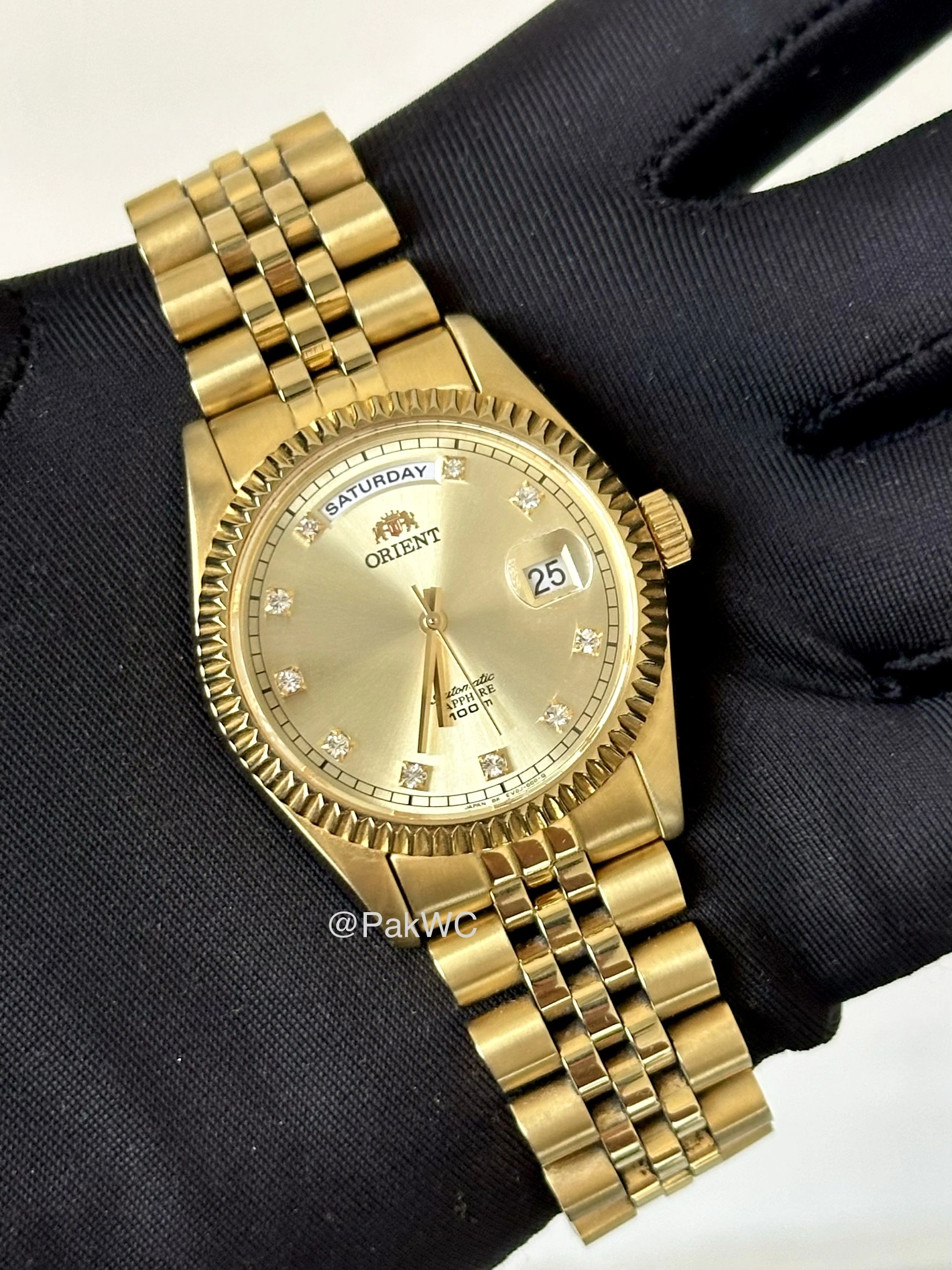 Orient Day Date Automatic Golden Men EV0JA0B 36mm