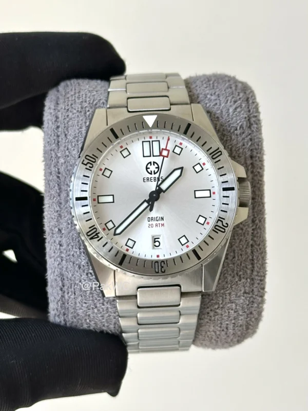 EREBUS Origin Silver Dial Automatic Men 38mm