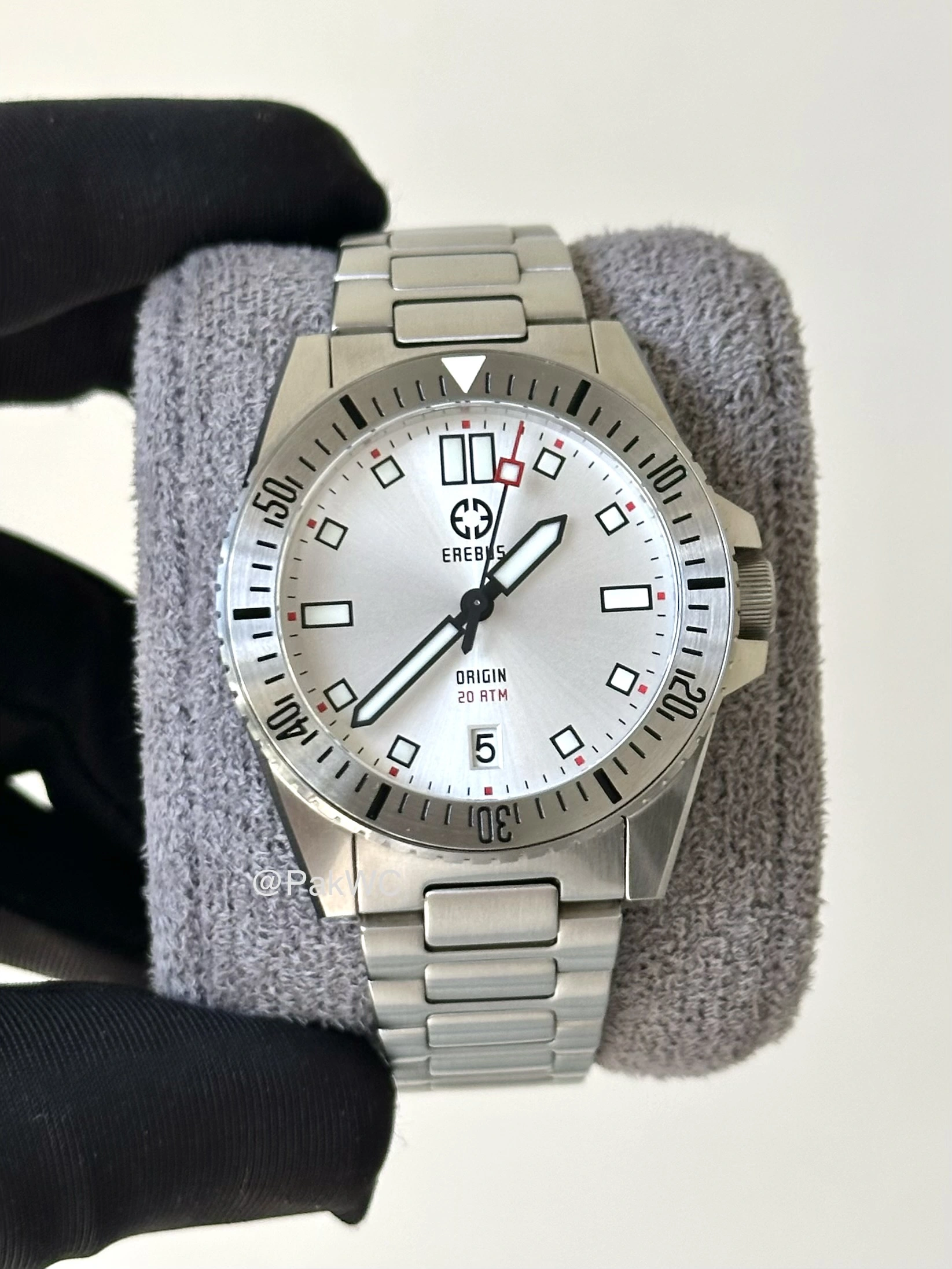 EREBUS Origin Silver Dial Automatic Men 38mm