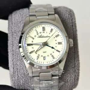 Addiesdive Quartz GMT Cream Dial Men AD2065 36mm